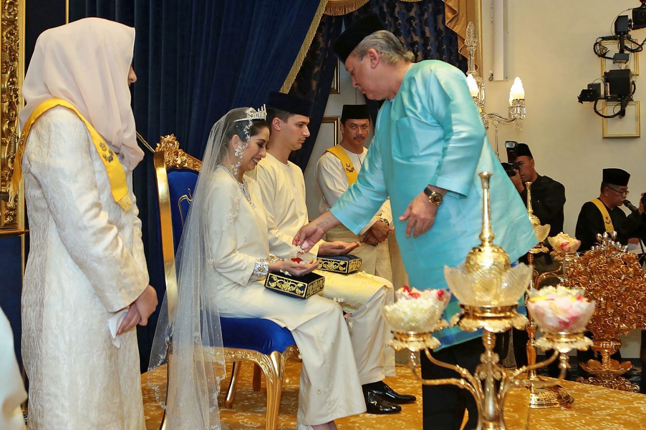  Perkahwinan diraja  Johor Berita Dunia BeritaHarian sg