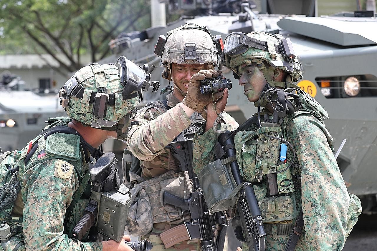 Latihan Tentera Tiger Balm Pererat Hubungan Askar As Sg Berita Setempat Beritaharian Sg