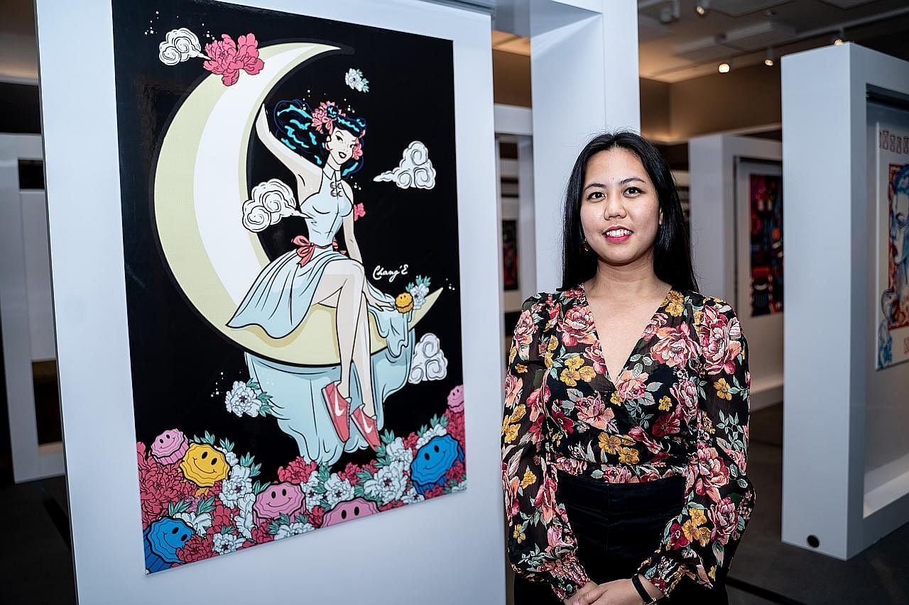 Pengarah seni  pamer ilustrasi cerita  rakyat Cina Berita 