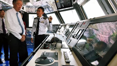 Singapura lancar kapal perang kedua