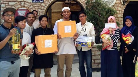 Semangat sukarelawan pelajar S'pura mekar di Mesir