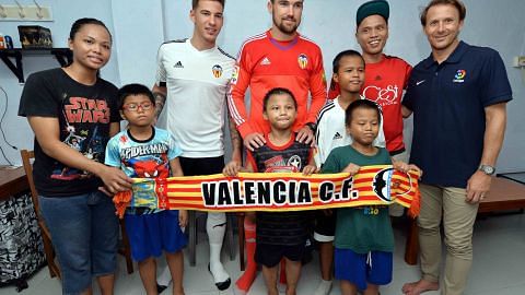 VALENCIA FC MELAWAT SINGAPURA Geylang dan Valencia sepakat kelola klinik, perkhemahan