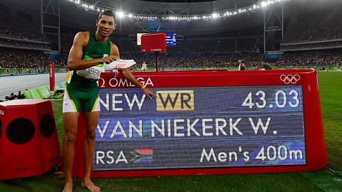 Rekod 400 meter Michael Johnson dihancur atlit Afrika Selatan