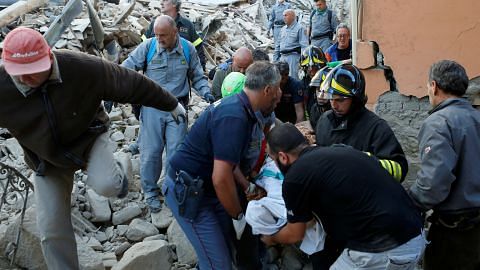 Gempa bumi sekuat 6.2 gegar tengah Italy