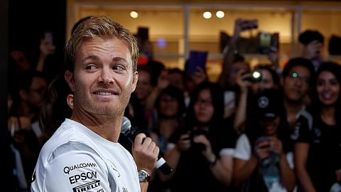 Rosberg luah rasa yakin dan azam menangi perlumbaan Ahad ini GRAND PRIX SINGAPURA SINGAPORE AIRLINES