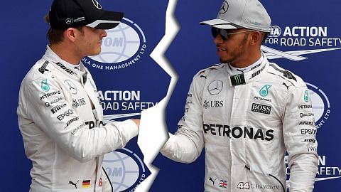 Hamilton, Rosberg sambung 'permusuhan'