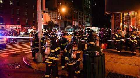 Hampir 30 cedera dalam letupan kuat di Manhattan