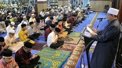 Ribuan Muslim sambut awal Muharam di Masjid Al-Istighfar