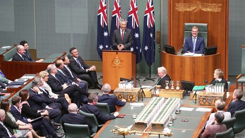 PM Lee diberi penghormatan berucap di Parlimen Australia