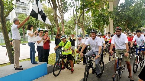 Laluan basikal 8.8km di Punggol hubungkan kemudahan bandar