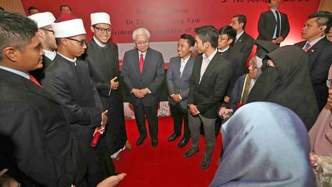 LAWATAN PRESIDEN TONY TAN KE MESIR Singapura dan Mesir kongsi harapan rangsang kerjasama politik, ekonomi dan agama