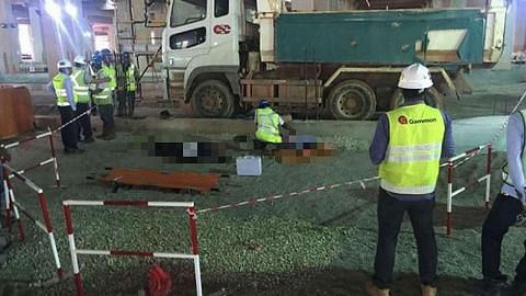 Dua pekerja maut selepas dilanggar trak di tapak binaan di Mandai
