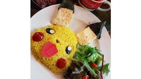 Hidangan Pokemon Sun, Pokemon Moon di kafe Pokemon
