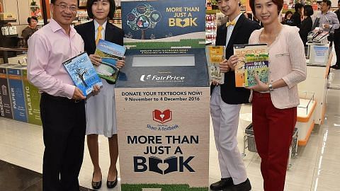 NTUC FairPrice lancar skim tahunan kongsi buku yang ke-34