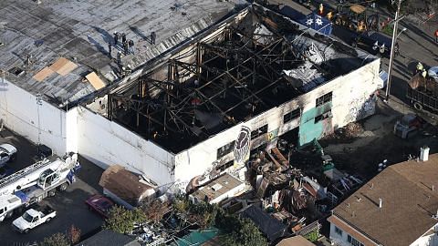 Angka korban kebakaran gudang di California meningkat kepada 33 orang