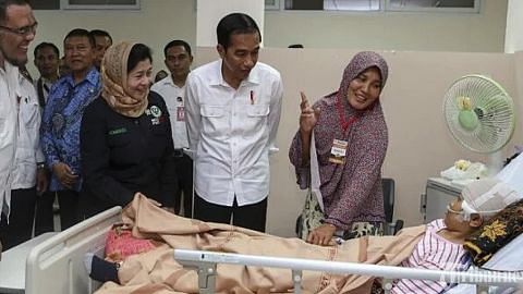 Jokowi gesa percepat pembinaan semula