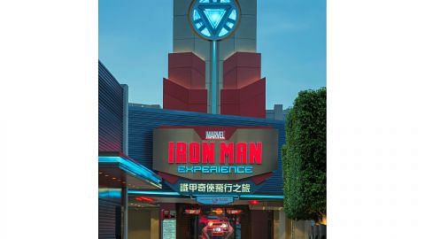 Tarikan Iron Man di Disneyland HK