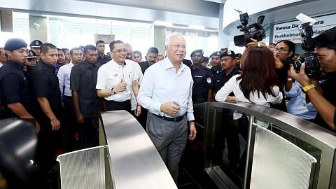 Najib rasmikan fasa pertama MRT di Lembah Klang