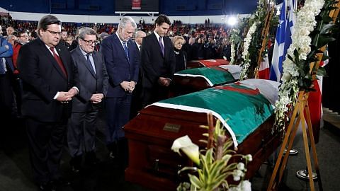 Trudeau sertai upacara pengebumian mangsa KES TEMBAKAN DI MASJID DI CANADA