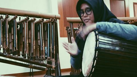 Terpaut pada muzik tradisional Melayu sejak di sekolah rendah