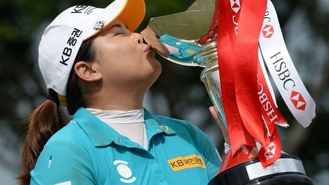 Srikandi Korea juara berganda pertama GOLF KEJUARAAN WANITA HSBC
