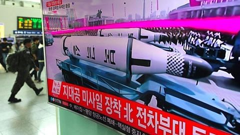 Korea U pamer peluru berpandu balistik dilancar dari kapal selam