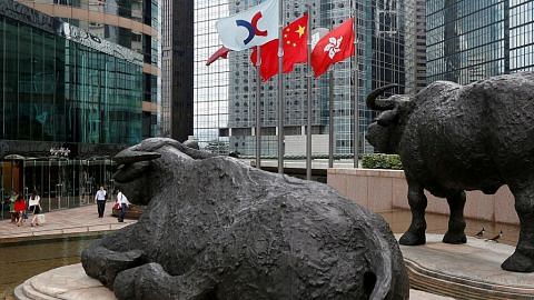 Prestasi bursa saham S'pura tetap mantap meski hadapi saingan sengit HK