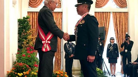 Anugerah bagi pesuruhjaya polis Brunei