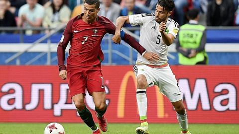 Ronaldo tidak cemas Portugal hanya seri 2-2 dengan Mexico PIALA KONFEDERASI