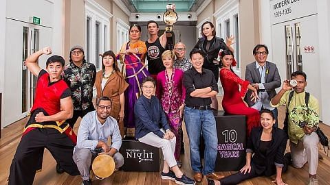 PESTA MALAM SINGAPURA 2017 10 kumpulan, penggiat seni bersatu meriahkan pesta lagi