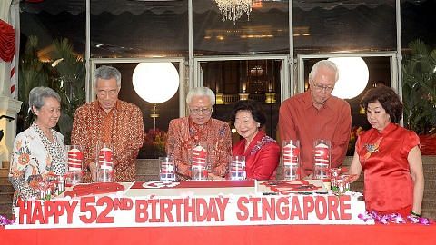Presiden Tony Tan hos jamuan malam Hari Kebangsaan
