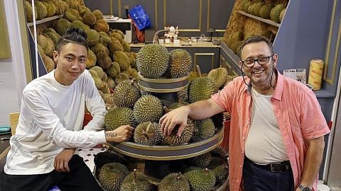 Peniaga Australia mahu promosikan durian Thai