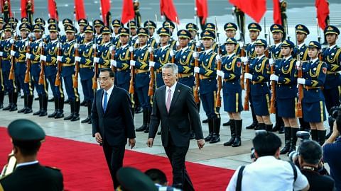 LAWATAN PM LEE KE CHINA Dasar saling hormati perteguh hubungan China-Singapura