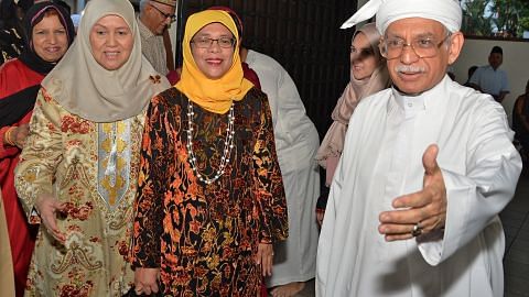 Presiden Halimah sambut Maal Hijrah di Ba'alwie