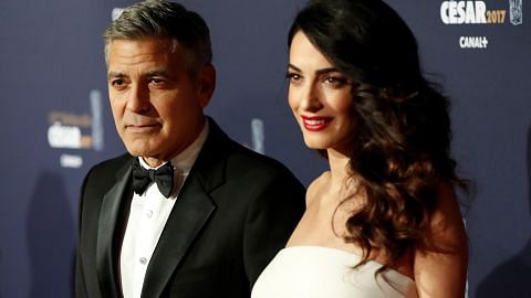 Clooney bangga kelahiran anak kembar