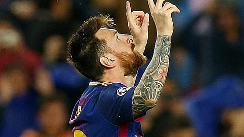 Messi capai gol ke-100 di Eropah, bantu Barca atasi Olympiakos 3-1