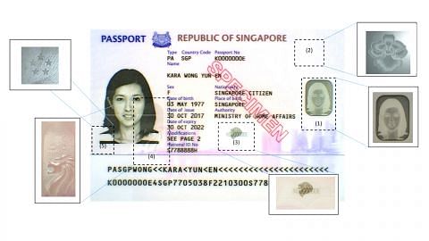 ICA perkenal desain baru, ciri keselamatan tambahan bagi pasport Singapura