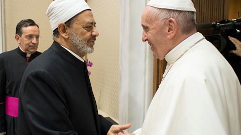 Imam Besar Al-Azhar temui Paus Francis