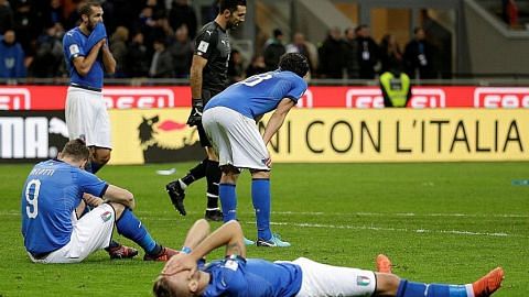'Bencana besar' timpa bola sepak Italy