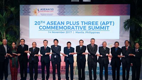 PM Lee: S'pura akan cuba majukan rundingan RCEP SIDANG PUNCAK ASEAN
