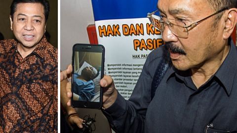Rasuah yang Speaker didakwa terlibat Speaker Indonesia dikawal pengawal antirasuah di hospital