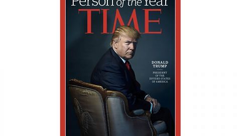 Trump tolak pencalonan 'Time' bagi 'Person of the Year'