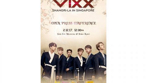 Kumpulan K-Pop remaja Korea Vixx akan temui peminat