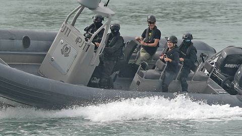 Polis Pengawal Pantai laku aksi risiko tinggi untuk 'cegah penjenayah'