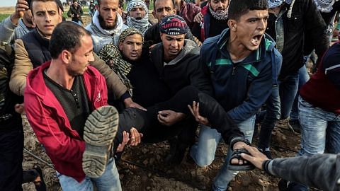 Puluhan cedera di Gaza, Tebing Barat dalam protes
