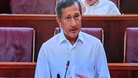 Parliament: S'pore will fully honour the terms of the 1962 Water Agreement, including the price of water stipulated, and expects M'sia also to do so, says Vivian Balakrishnan