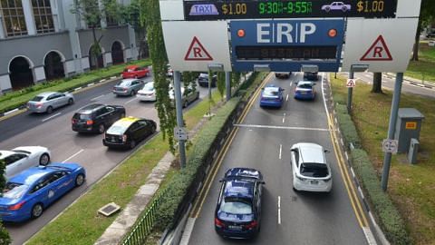 ERP rates at two gantries on Marina Coastal Expressway to be reduced