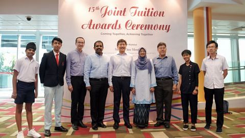 Self help groups' joint tuition awards 2018 at Singapore Polytechnic