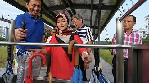 Kongsi payung antara inisiatif masyarakat di Bukit Batok