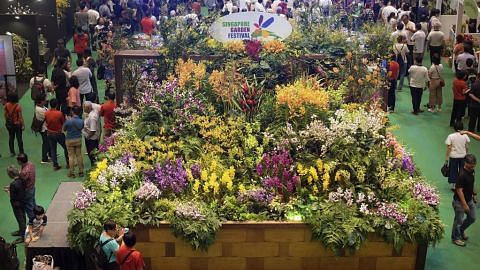 PESTA TAMAN SINGAPURA Taman antarabangsa utama dan pameran bunga akan diperkenal